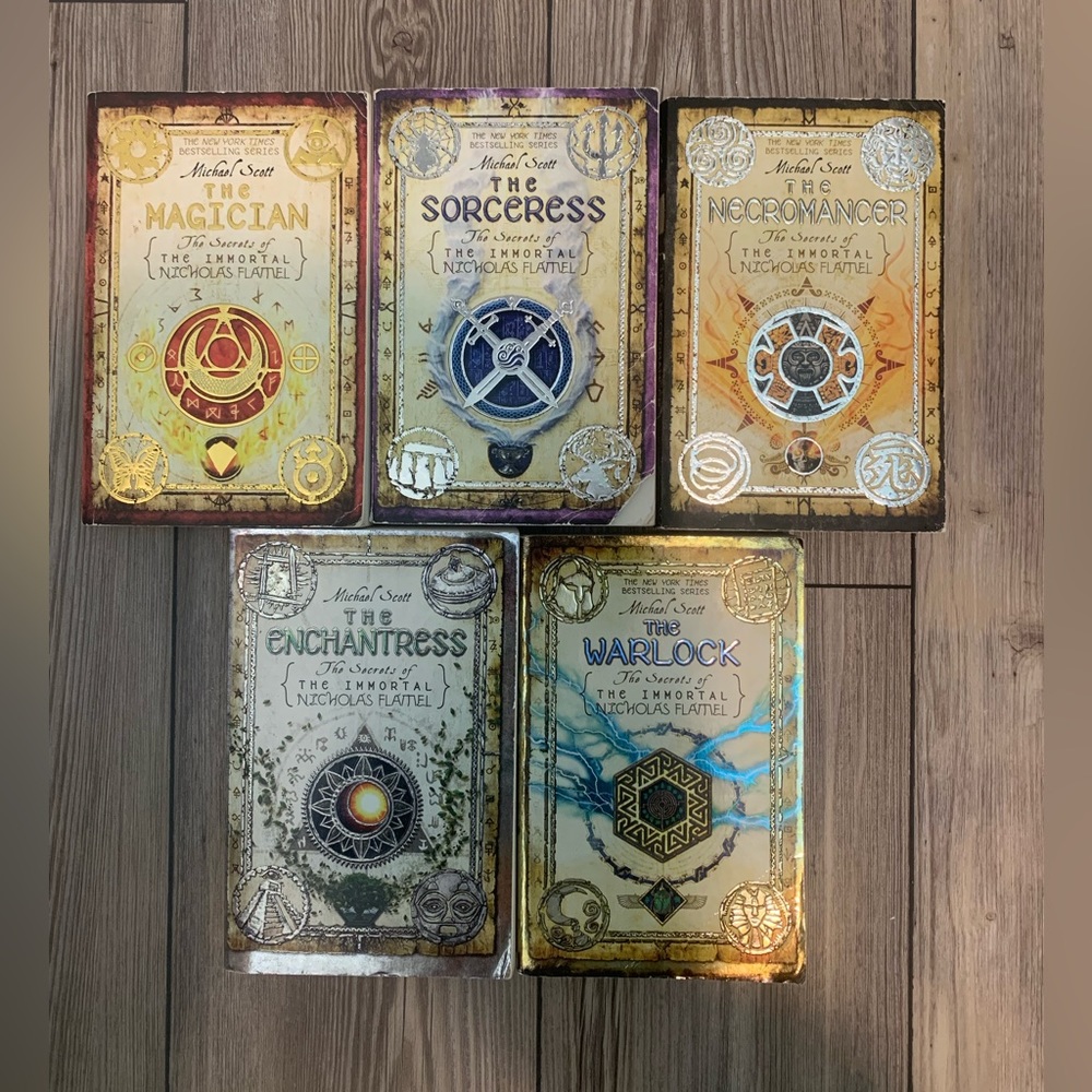 The Secrets of the Immortal Nicholas Flamel (The Alchemyst) series books 2-6
